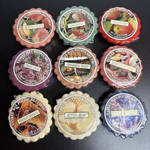 Vintage Yankee Candle Wax Melts Some Rare And Retired (lot of 9) Country Heather